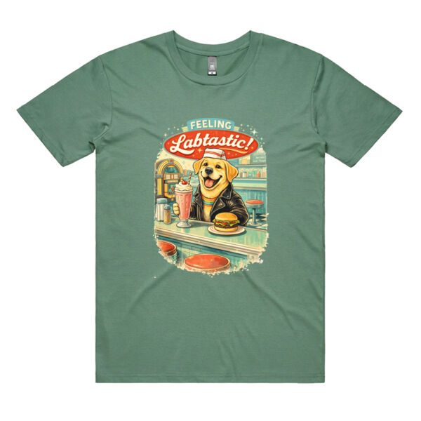 Feeling Labtastic Retro Labrador Tee Thumbnail