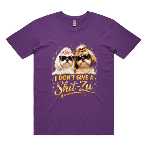 I Don't Give A Shih Tzu Dog Lover Tee Thumbnail