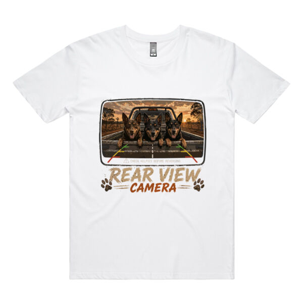 Rear View Camera Kelpie Dog Lover Tee Thumbnail