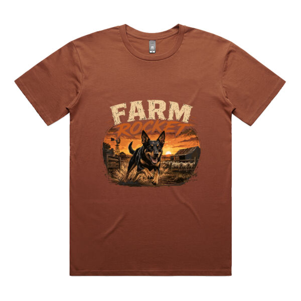 Farm Rocket Australian Kelpie Dog Lover Tee Thumbnail