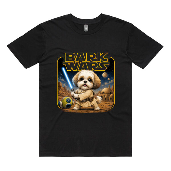 Bark Wars Maltese T-shirt Thumbnail